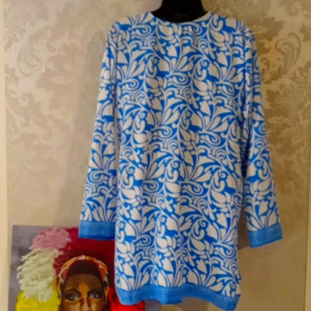 Bella Floral Tunic Top S - Picture 4 of 6